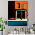 thumbnail image 4 of Nighthawks Diner Art Print / Canvas Print， Home Decor Wall Art， Suitable for Living Room， Bedroom， Office， Hotel， Cafe Bar Decor, 4 of 8