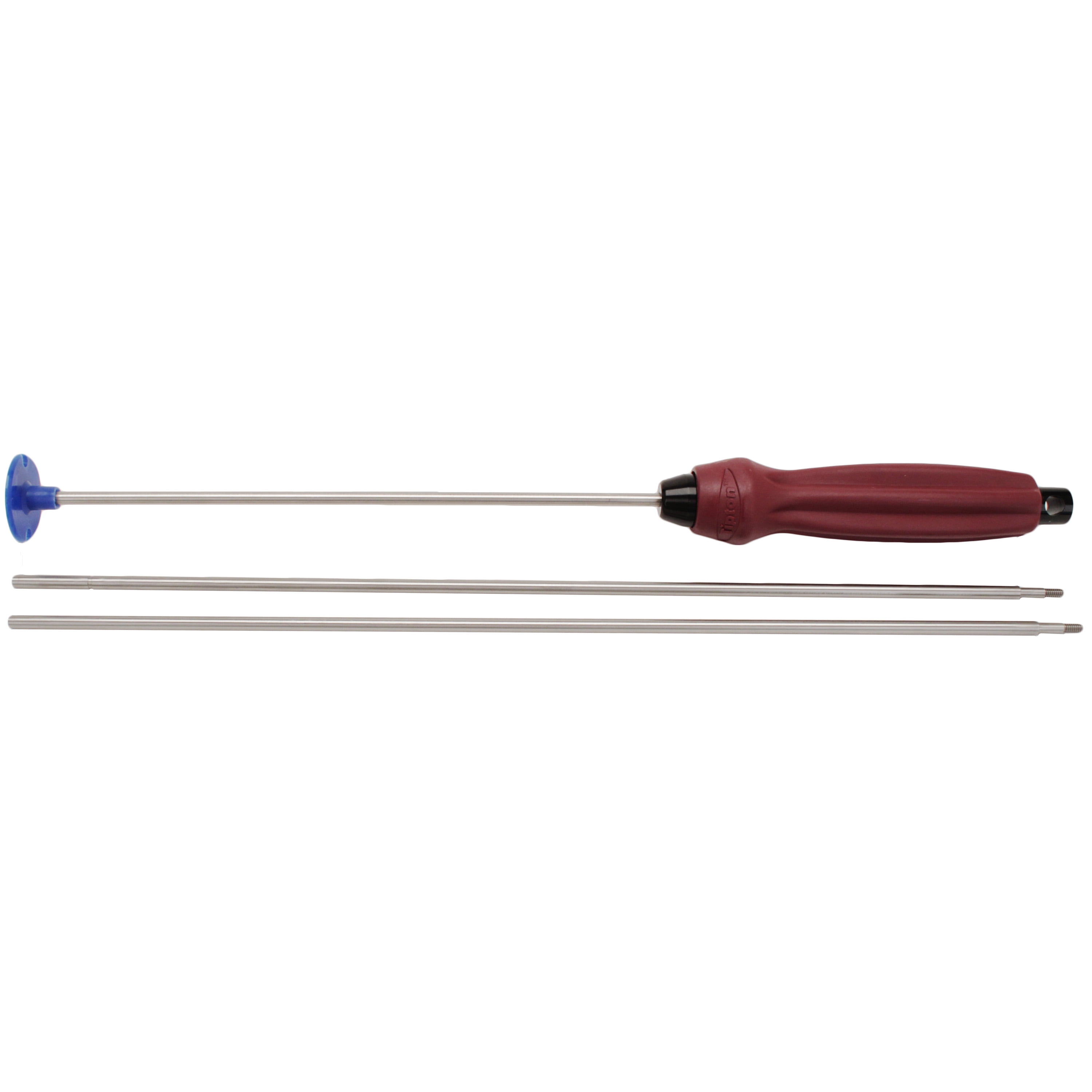 Tipton Deluxe 3Piece Stainless Steel Cleaning Rod, 22 Caliber
