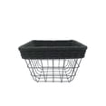 thumbnail image 2 of hometrends Wire Basket with Woven Rope, 2 of 3