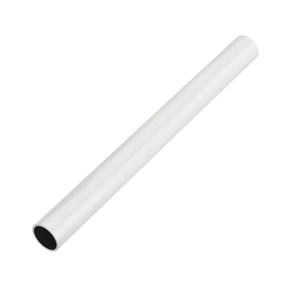 Uxcell 6063 Aluminum Tubing Round Tube 1.26"(32mm) OD x 1.18"(30mm) ID 13"(330.2mm) Length Metal Straight Pipe for Industrial, DIY Craft, Furniture, Decoration, Silver