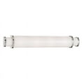thumbnail image 3 of Hudson Valley Lighting 6630 Malcolm 1 Light 5" Wide Integrated Led Bath Bar - Nickel, 3 of 5