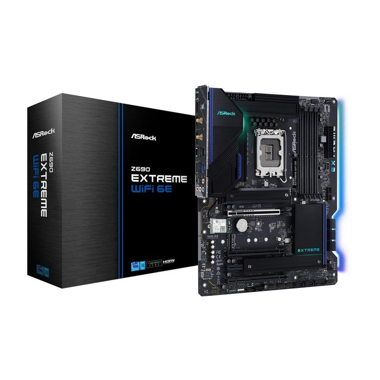 ASRock Z690 EXTREME WiFi 6E LGA 1700 (14th,13th,12th Gen) DDR4 ATX Intel  Motherboard 