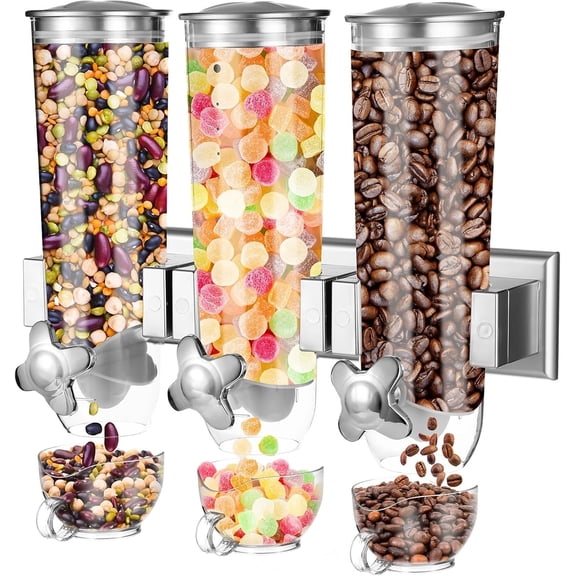 Candy Dispenser Wall Mount, Large Dry Food Dispenser