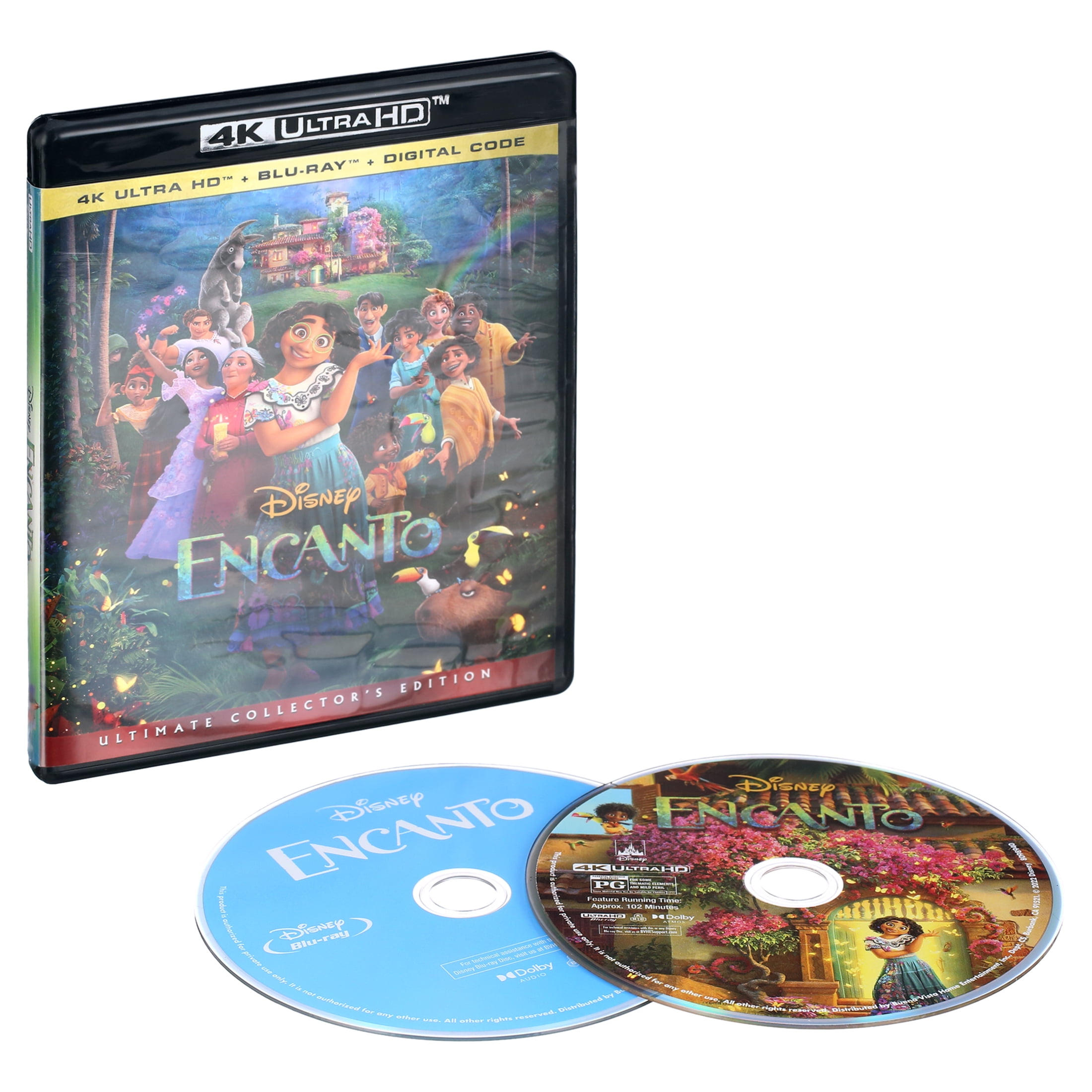 .com: ENCANTO 4K UHD Blu-ray Steelbook (4K/Blu-ray/Digital