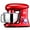 Style B:Red, variant on 7.5 QT Stand Mixer for Kitchen, UHOMEPRO 6 Speeds Tilt-Head 660W Dough Mixer, 3-In-1 Home Commercial Mixing Electric Cake Mixer with Dough Hook, Beater, Egg Whisk, Spatula, Dishwasher Safe, Silver