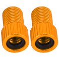 thumbnail image 4 of Suodoka Adaptador Válvula Presta a Schrader Aluminio Bicicleta Dorado 2 Pzas (1.5 x 0.95 cm / 0.6 x 0.4 in), 4 of 9