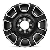 For 2023-2025 Ford F-250 20 Inch Machined Face with Painted Inlay Black Alloy - New Take-Off Rim - Road Ready Car Wheel