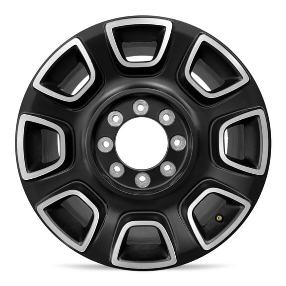 For 2023-2025 Ford F-250 20 Inch Machined Face with Painted Inlay Black Alloy - New Take-Off Rim - Road Ready Car Wheel