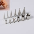 thumbnail image 2 of HLONK 6 Pcs Bouchon Interchangeable pour Perçage Tunnel d'Oreille Extensible Unisexe, 2 of 7