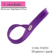 thumbnail image 2 of Highlights Straight Clip in Hair Extensions Heat-Resistant Synthetic Hair in Multiple Color, 2 of 6