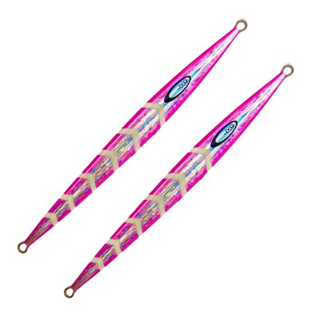 UPC: 0847029096481 | JYG Pro Fishing Stryke Jig- 80G Pink