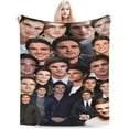 thumbnail image 2 of Blanket Jacob Elordi Soft and Comfortable Wool Fleece Throw Blankets Gift for Home Decoration Sofa Office car Camping Yoga Travel Home Decoration Cozy Plush Beach, 2 of 6
