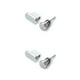 thumbnail image 2 of sweethay Puerto de carga de metal 3.5mm Auricular Jack Reemplazo de tapón antipolvo USB para XS 8 7 7 6 6S Plus Mini Tapón antipolvo plata 2piezas, 2 of 6