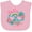 AD-Pink, variant on Inktastic My Gigi Loves Me Girls Rainbow Granddaughter Girls Baby Bib