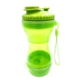 thumbnail image 2 of 2 en 1 portátil agua comida Snack dispensador taza alimentación al aire libre-verde, Yuyangstore Alimentador exterior para perros, 2 of 8