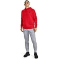 thumbnail image 2 of Under Armour Men s Rival Fleece Fitted Hoodie 3X-Large Red (600)/Onyx White, 2 of 6