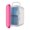Rose red, variant on Desk Small Fridge with Semiconductor Cooling Technology for Storing Skincare Snacks with Quiet Operations