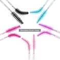 thumbnail image 3 of ACDANC 500 Disposable Mascara Wands Eyelash Brush Spoolies for Eyebrow Eye Lash Extension Colorful, 3 of 7