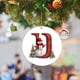thumbnail image 1 of 2024 26 Letter Christmas Snowman Christmas Pendant - Acrylic Car Pendant Saint, 1 of 5