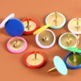 thumbnail image 4 of Raindrops 300pcs Memo Board Pegboard Bar Strips Push Pins for Pictures Assorted Color for General Users, 4 of 6