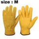 thumbnail image 2 of Guantes de trabajo de cuero duales para hombres y mujeres Guantes de jardinería de cuero Adepaton Botas y Guantes, 2 of 5