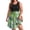 Green-Leaf, variant on Plus Size Women Tank Dresses Summer Sleeveless Crew Neck Sundresses Casual Beach Dress with Pocket