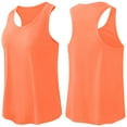 thumbnail image 5 of EFINNY Women's Summer Sleeveless Yoga Tank Top Breathable High Elastic Fitness Loose Sports Tee, 5 of 9