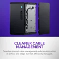 thumbnail image 6 of Dell Alienware - Aurora Gaming Desktop - Intel Core Ultra 7 265F 2025 - 32GB Memory - NVIDIA GeForce RTX 5060 Ti 8GB - 1TB Storage - Black, 6 of 13