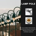 thumbnail image 3 of LIFKOME Light Supplies Lamp Pole Silver Metal Industrial Lighting 1Set, 3 of 8