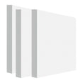 thumbnail image 1 of figatia 3 Pieces Crafts Building Model Foam Sheets for Scenery Building Kits Carving white, 1 of 9