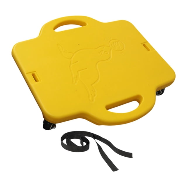 Tablero de tablero de deporte múltiple de tablero para sentarios para el patio trasero del sótano parque infantil Amarillo