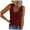 Wine*1, variant on New Trendy!Homenesgenics Tank Tops Sleeveless Womens Fashion Casual Sleeveless V-Neck Raceback Ladies Tops Blouses Vest