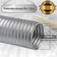 thumbnail image 4 of Pellet Stove Fresh Air Intake Kit 2x60Inch Outside Cold Air Kit for Pellet Stove Pipe Aluminum Flex, 4 of 5