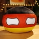 thumbnail image 1 of Polandball Plush Doll Countryball USSR USA FRANCE RUSSIA UK JAPAN GERMANY CANANDA ITALY Country Ball Toy Plush Pendant 10-50cmGermany10cm keychain Deng Xun unisex, 1 of 2