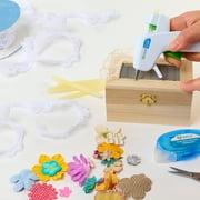 AdTech White Mini Glue Gun - Low Temperature Precision Crafting Tool