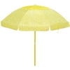 Yellow Floral Beach Umbrella, 7 Ft.