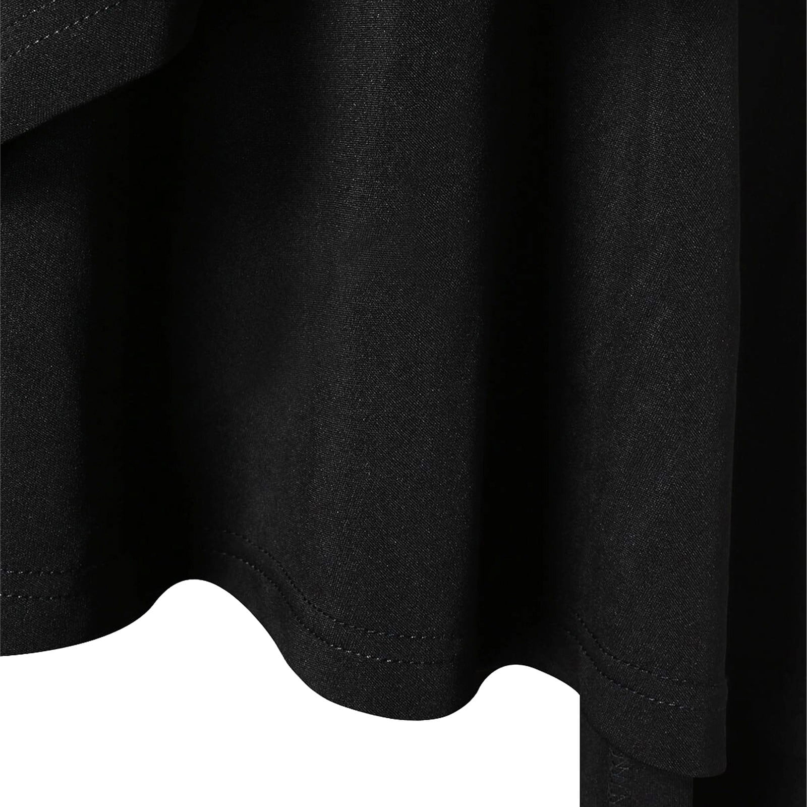 Jupe Gothique Femme Volants- Jupe Asymetrique Vintage Taille Haute à Lacets Coupe Midi Renaissance Médiévale Chic De Bal Cosplay Steampunk Victorienne Décontracté Skirt Pour Halloween Carnaval