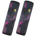 thumbnail image 2 of Qxltty Cyberpunk's Cool Boy Car Seat Strap Pads are Soft and Snug Fitting for All Cars Backpacks Pushchair, 2 of 8