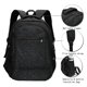 thumbnail image 3 of Fotbe Black Glitter Mochila con Estampado y Puerto USB para Hombre y Mujer, Mochila Antirrobo, Mochila de Viaje, Mochila Escolar, Mochila Universitaria, 3 of 7