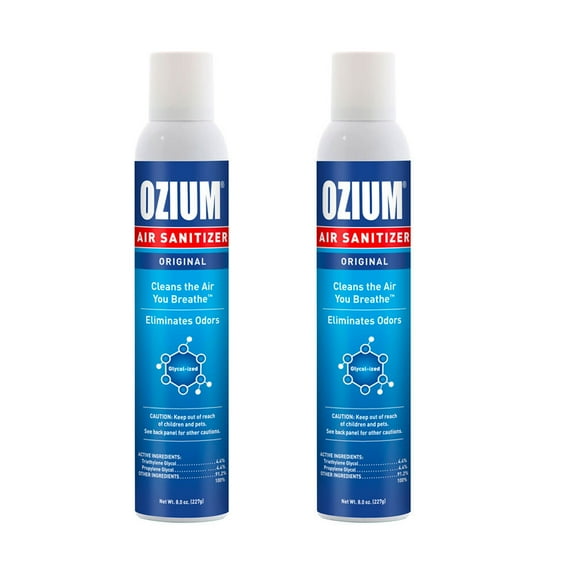 Ozium Air Sanitizer 8 Oz. Spray (Pack of 2)