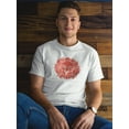 thumbnail image 2 of Cool Red Grunge Lion Head Tee Men's -Image by Shutterstock, 2 of 4