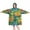 Green Cartoon Dinosaurs-2, variant on Wearable Oversized Blanket,Green Cartoon Dinosaurs Jungle Flowers Pattern Wearable Blanket Hoodie for Adults,Cozy Hooded Blankets with Super Pockets,Super Warm Fuzzy Pullover for Women & Men