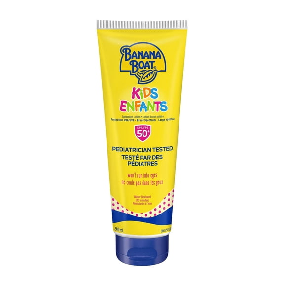 Banana Boat Lotion écran solaire à FPS 50+ pour enfants