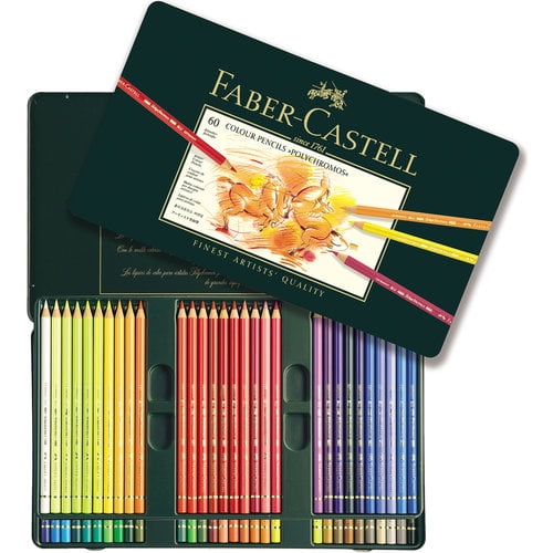 Polychromos Colored Pencil Set In Metal Tin, 60pc