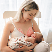 Momcozy Larger Breast Therapy Packs, Hot and Cold Breast Pads with 2 Soft Covers, Breastfeeding Essentials, 2 Pack