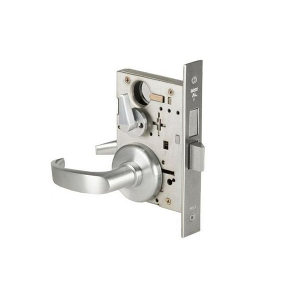 Stanley Meilleur 45H0L14H626RH Verrou de Mortaise Intimité 14 Leviers avec H Main Droite Rose, Chrome Satiné