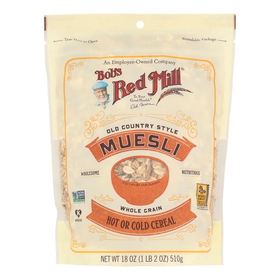 Bob's Red Mill - Old Country Style Muesli Cereal - 18 oz - Case of 4