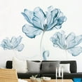 thumbnail image 3 of Yuarrent Hermosa y elegante pegatina de pared de flores declaración en el hogar pegatinas de pared de flores pegatinas de pared de flores Decoración del hogar, 3 of 6