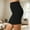 Black, variant on Women's Stretchy High Waist Pencil Mini Skirt Pure Color Casual Summer Skirt Comfortable Bodycon Short Skirt