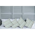 thumbnail image 2 of Ambesonne Aztec Throw Pillow Cover 4 Pack, Pastel Tone Geometric Mexican, 18", Tan Slate Blue, 2 of 5